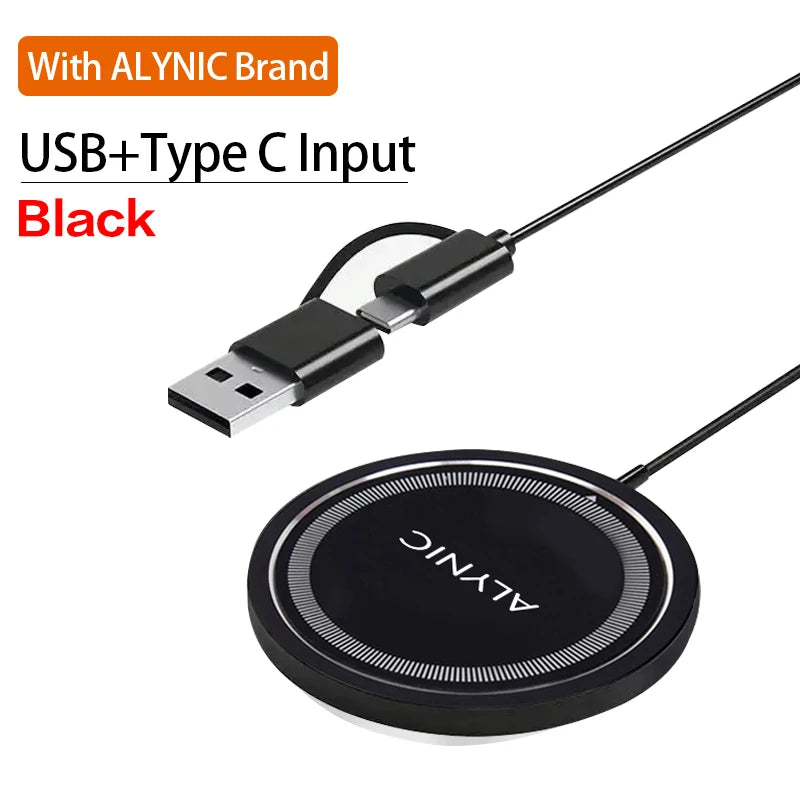 Magnetic 30W Wireless Charger Fast Charging Pad