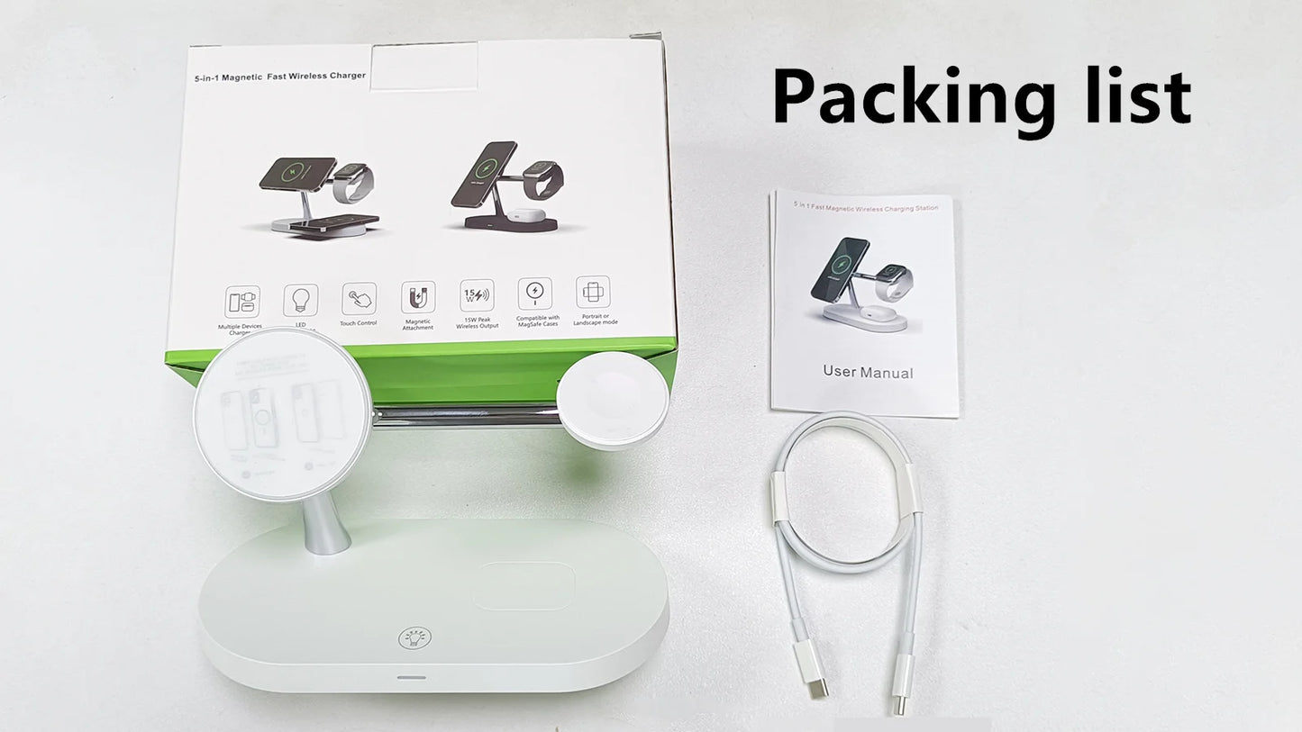 3 in 1 Wireless Charger Stand For iPhone