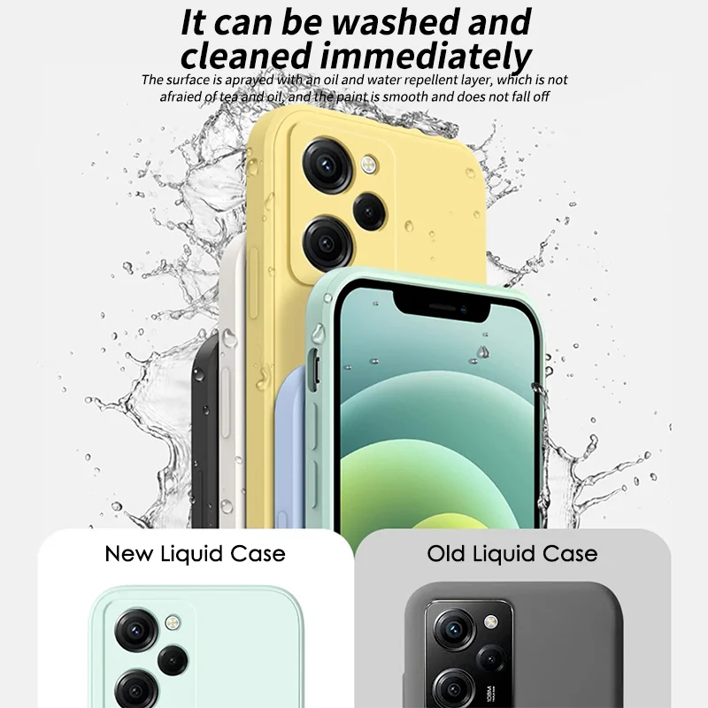 Liquid Silicone Protective Case For Xiaomi