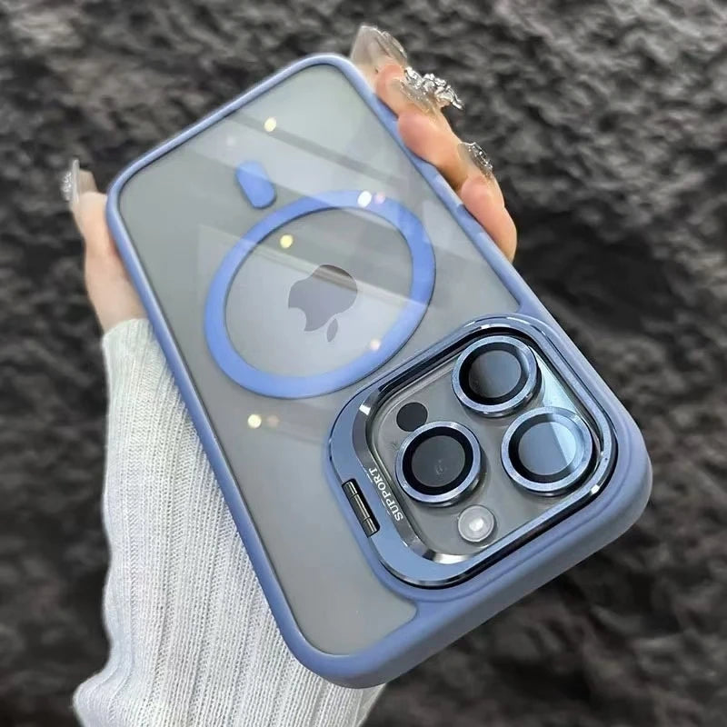 Luxury Magnetic Shockproof Phone Case For iPhone