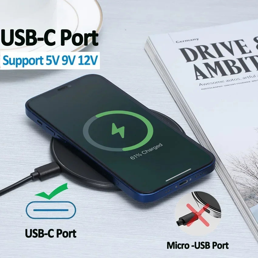 300W Wireless Charger For iPhone 16 15 14 13 Pro