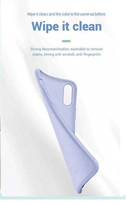 Liquid Silicone Soft Phone Case for Samsung