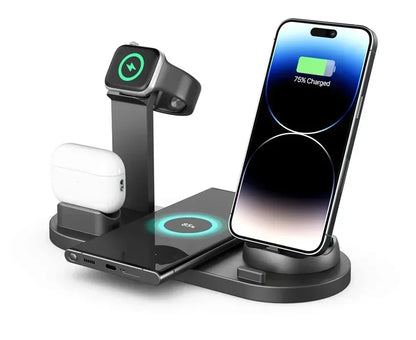 120W 7 in 1 Wireless Chargers Stand