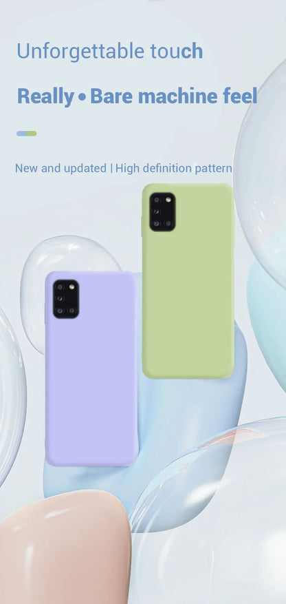 Liquid Silicone Soft Phone Case for Samsung