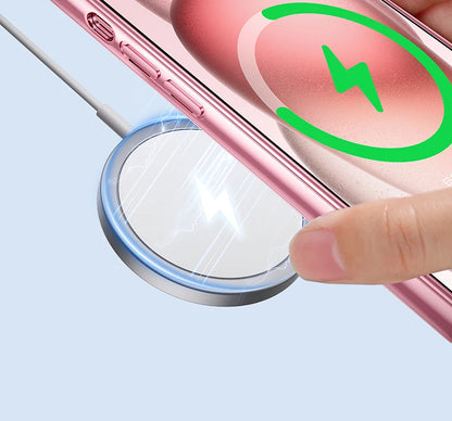 Clear Plating Ultrathin Silicone Case For iPhone