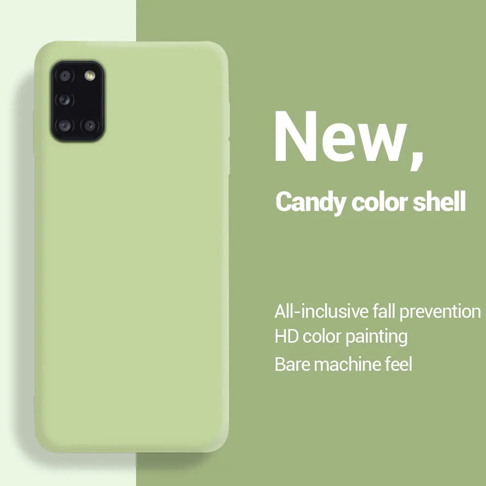 Liquid Silicone Soft Phone Case for Samsung