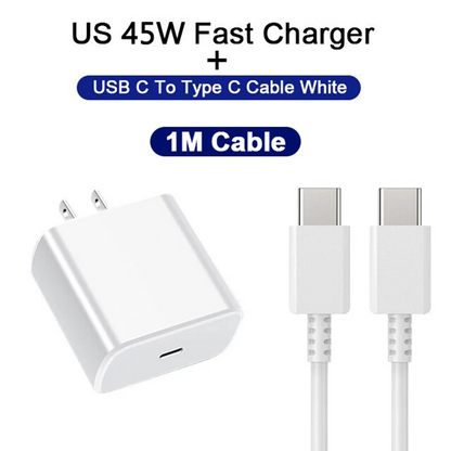 45W USB-C Mobile Phone Charger Plug Fast Charging Plug Mobile Phone Charger Adapter Suitable For Phone Tablet Fast Charging Plug