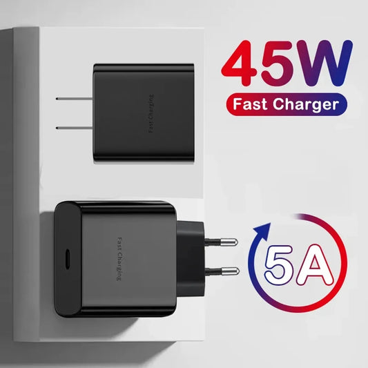 45W PD Super fast charge for  S22 S23 Ultra
