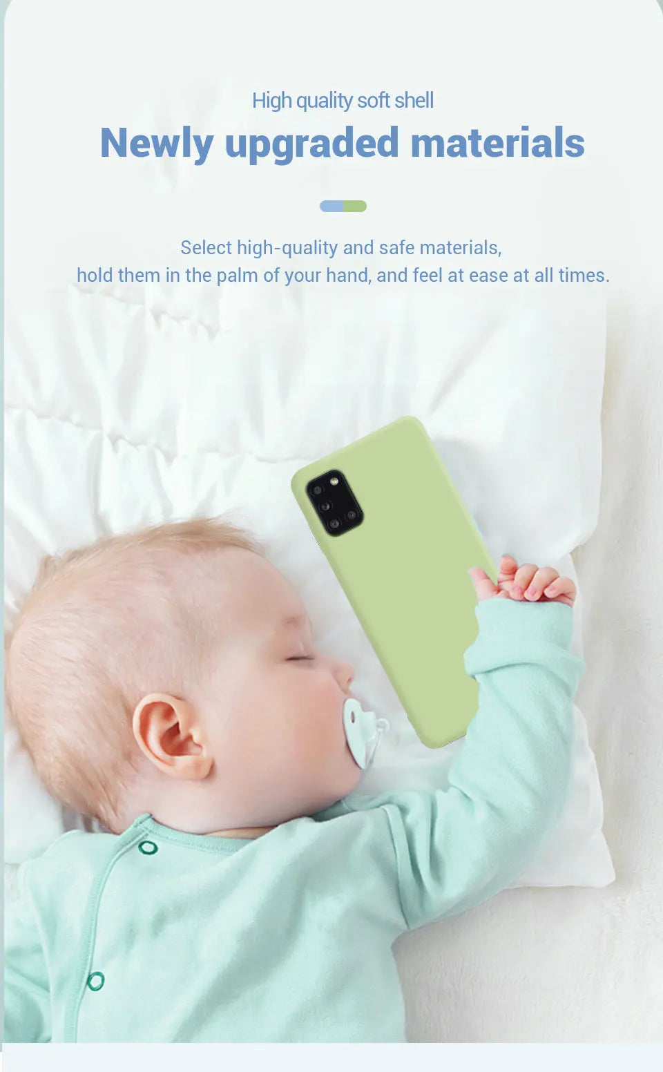 Liquid Silicone Soft Phone Case for Samsung