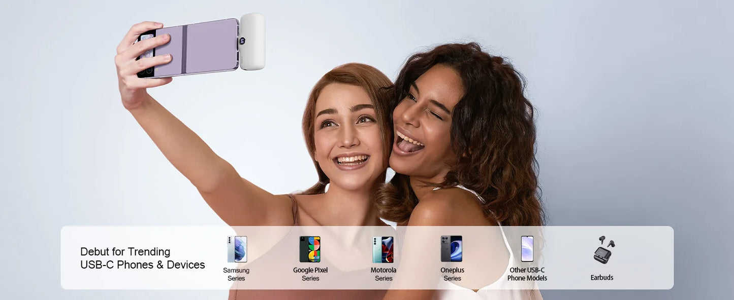 TYPE-C 4800mAh Capsule Powerbank for IPhone