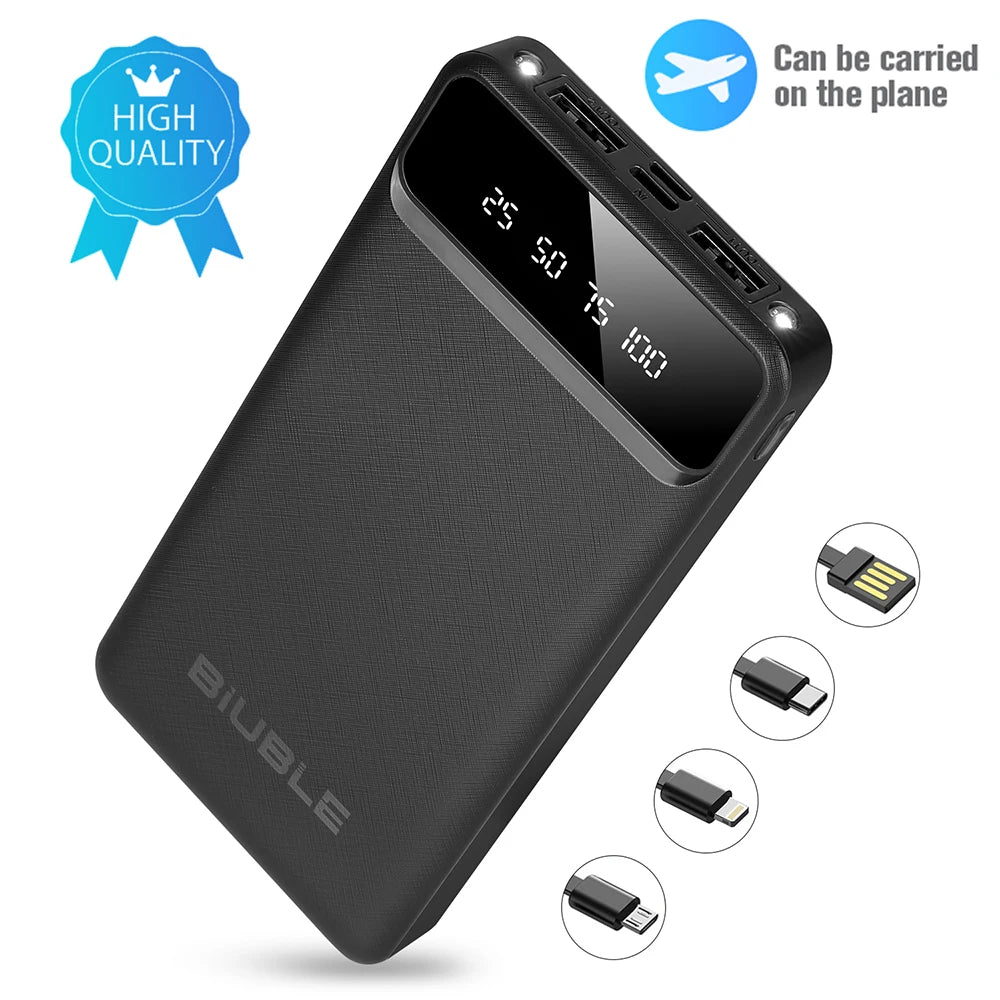 Power Bank High Capacity External Battery