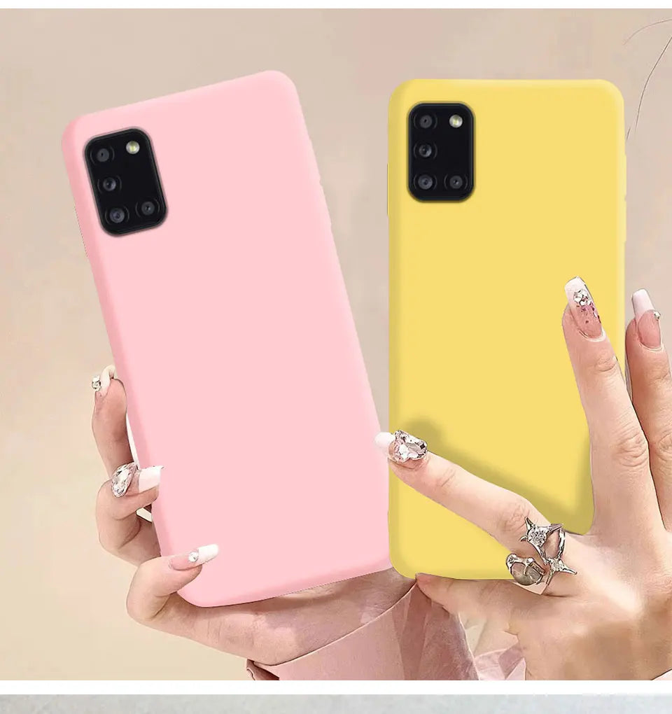 Liquid Silicone Soft Phone Case for Samsung