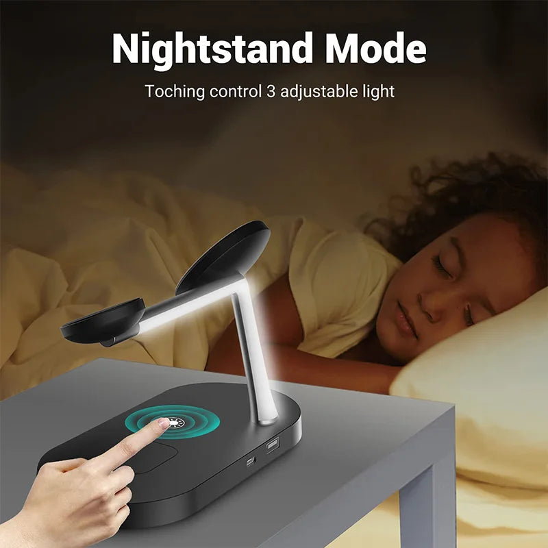 3 in 1 Wireless Charger Stand For iPhone