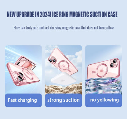 Clear Plating Ultrathin Silicone Case For iPhone