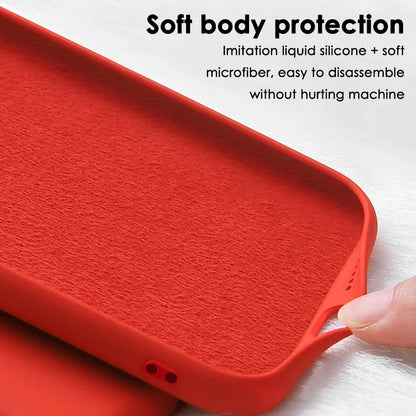 Liquid Silicone Protective Case For Xiaomi