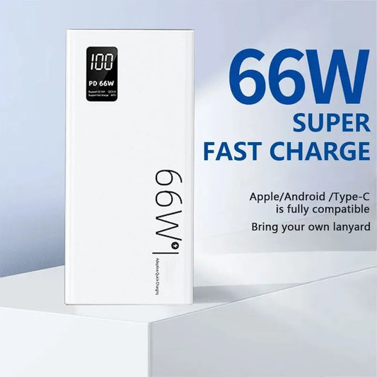 Portable 20000Mah Power Bank Pack Fast Charger