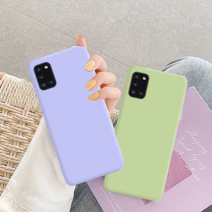 Liquid Silicone Soft Phone Case for Samsung