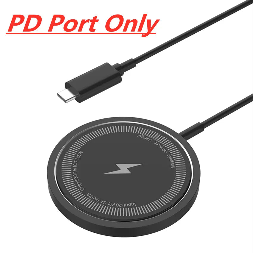 Magnetic 30W Wireless Charger Fast Charging Pad