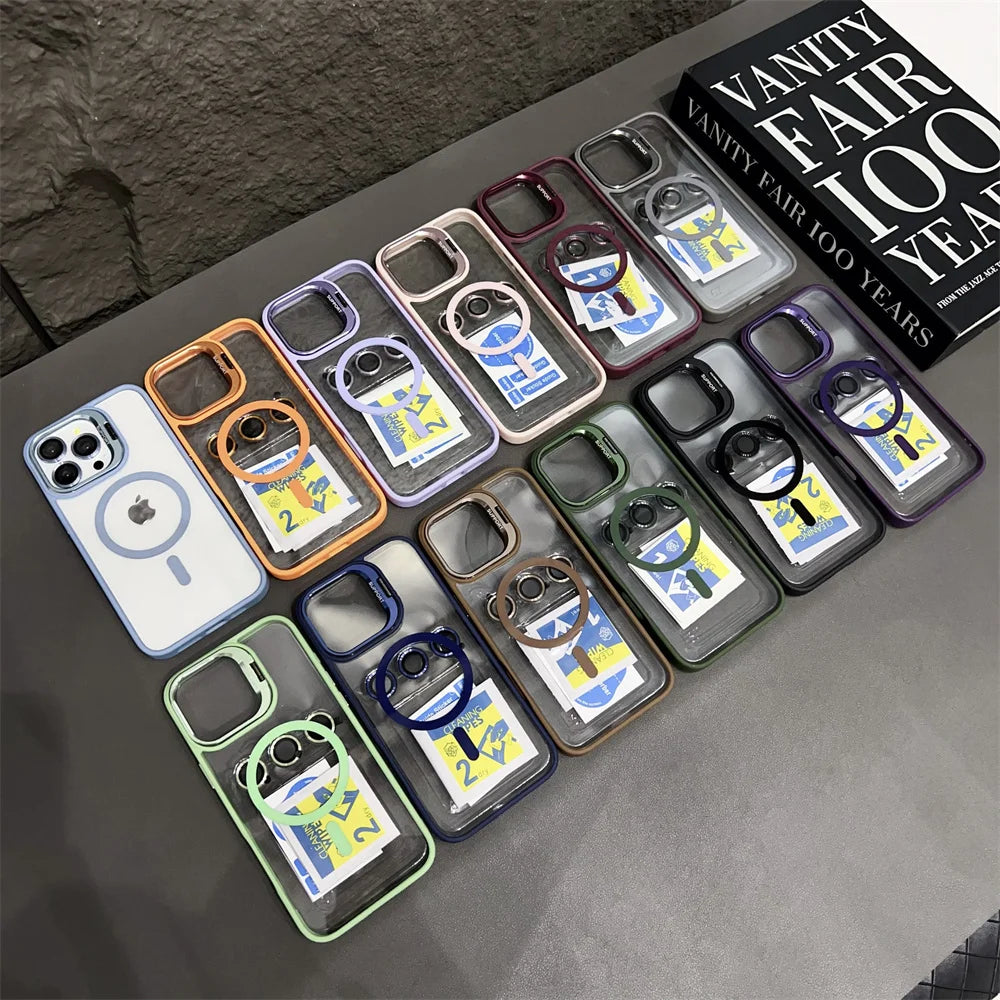 Luxury Magnetic Shockproof Phone Case For iPhone