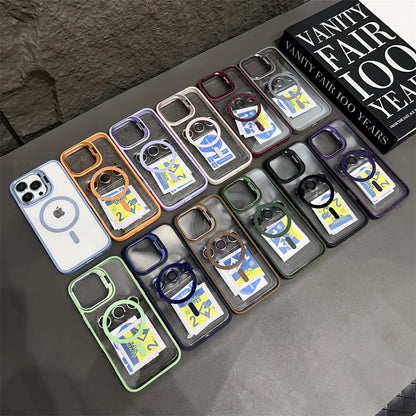 Luxury Magnetic Shockproof Phone Case For iPhone