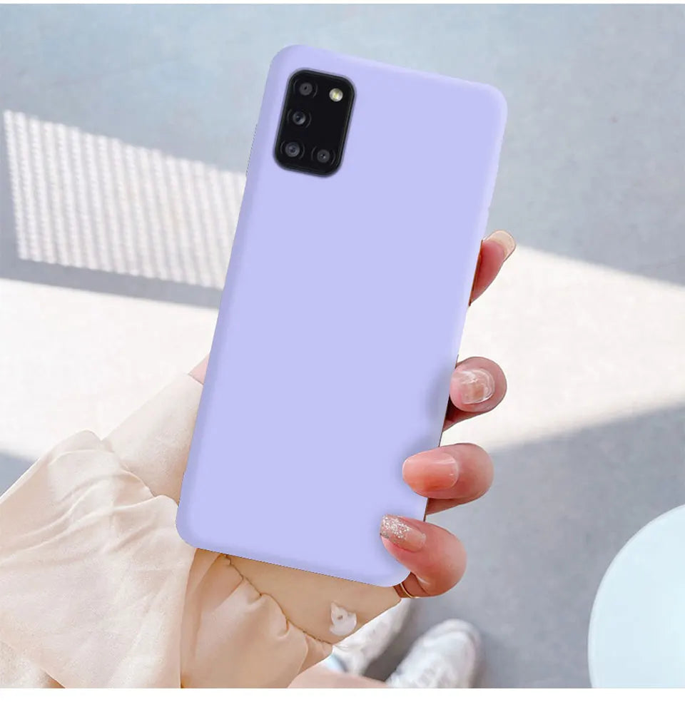 Liquid Silicone Soft Phone Case for Samsung