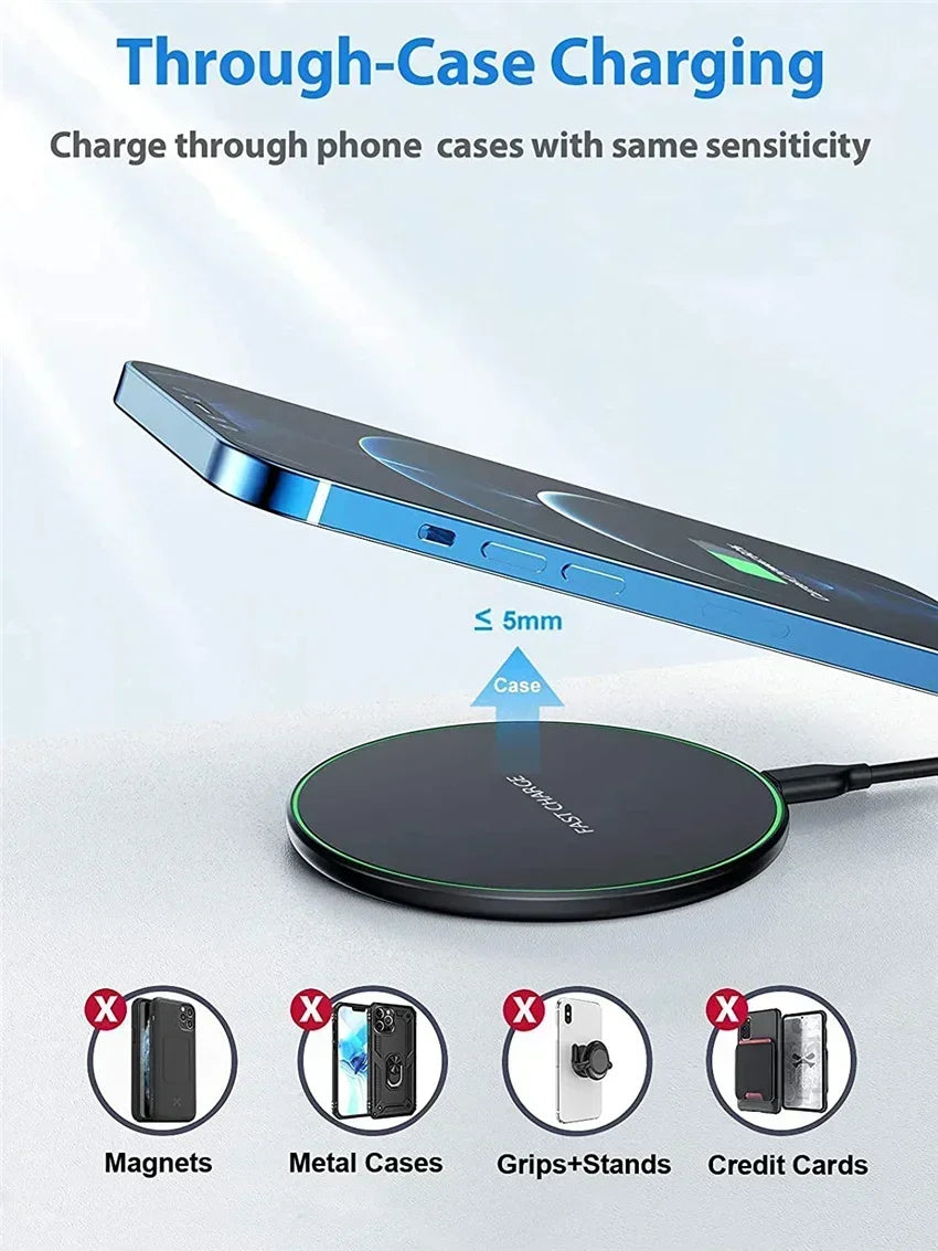300W Wireless Charger For iPhone 16 15 14 13 Pro