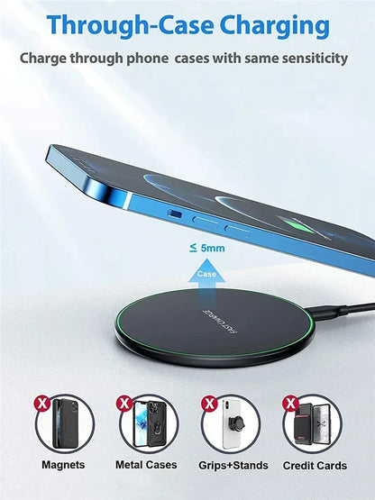 300W Wireless Charger For iPhone 16 15 14 13 Pro