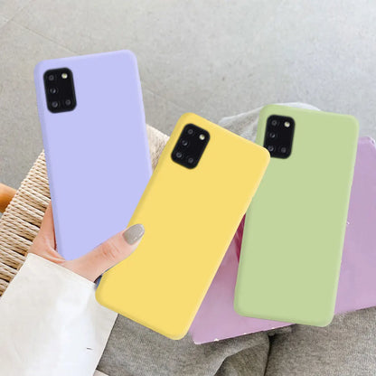 Liquid Silicone Soft Phone Case for Samsung