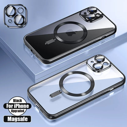 Clear Plating Ultrathin Silicone Case For iPhone