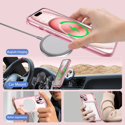 Clear Plating Ultrathin Silicone Case For iPhone