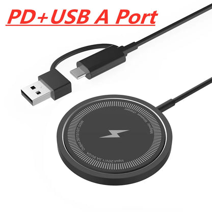 Magnetic 30W Wireless Charger Fast Charging Pad