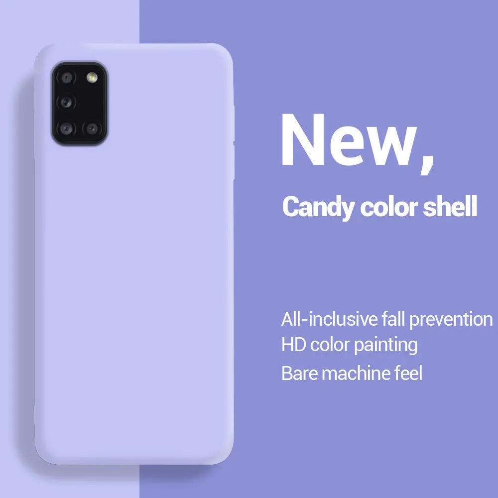 Liquid Silicone Soft Phone Case for Samsung