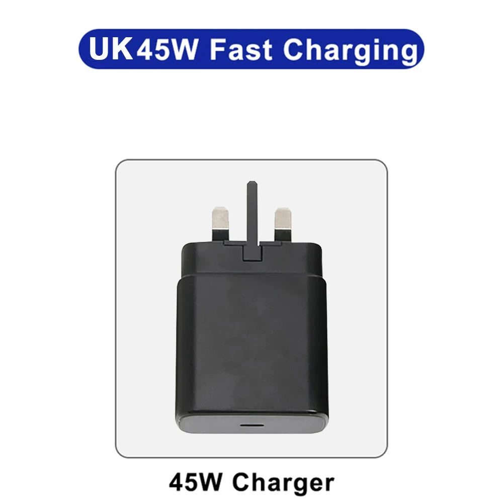 45W PD Super fast charge for  S22 S23 Ultra