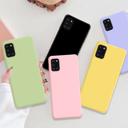 Liquid Silicone Soft Phone Case for Samsung