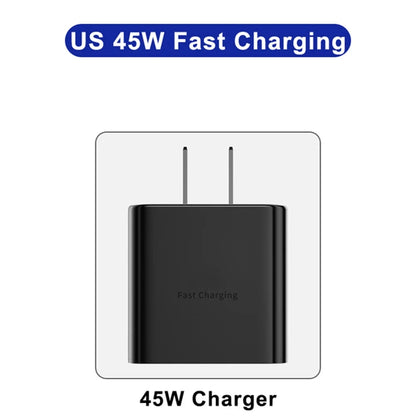 45W PD Super fast charge for  S22 S23 Ultra