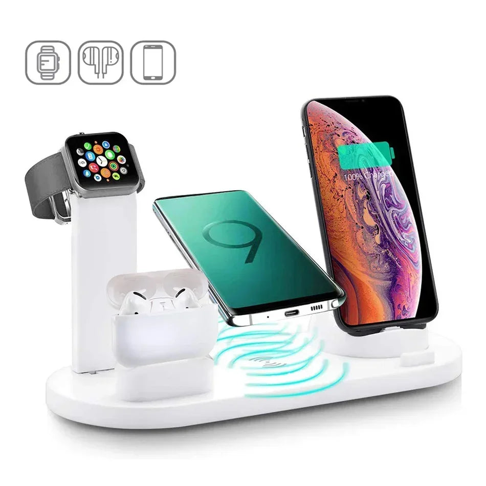 120W 7 in 1 Wireless Chargers Stand