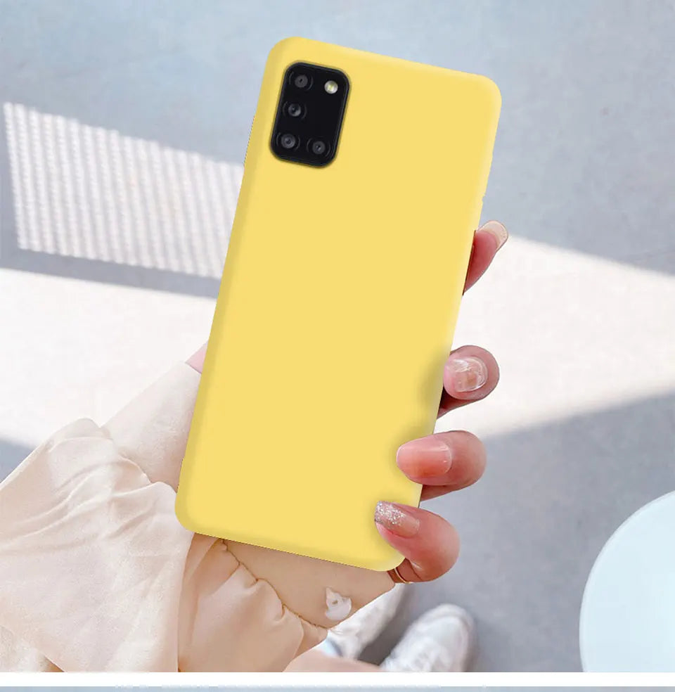 Liquid Silicone Soft Phone Case for Samsung