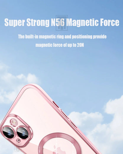Clear Plating Ultrathin Silicone Case For iPhone