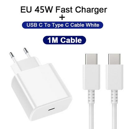 45W USB-C Mobile Phone Charger Plug Fast Charging Plug Mobile Phone Charger Adapter Suitable For Phone Tablet Fast Charging Plug