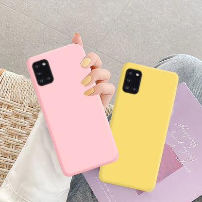 Liquid Silicone Soft Phone Case for Samsung