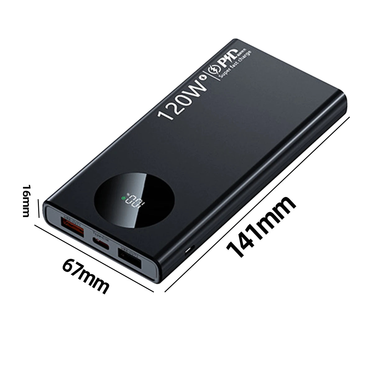 Power Bank Pack Fast Charger 20000mAh