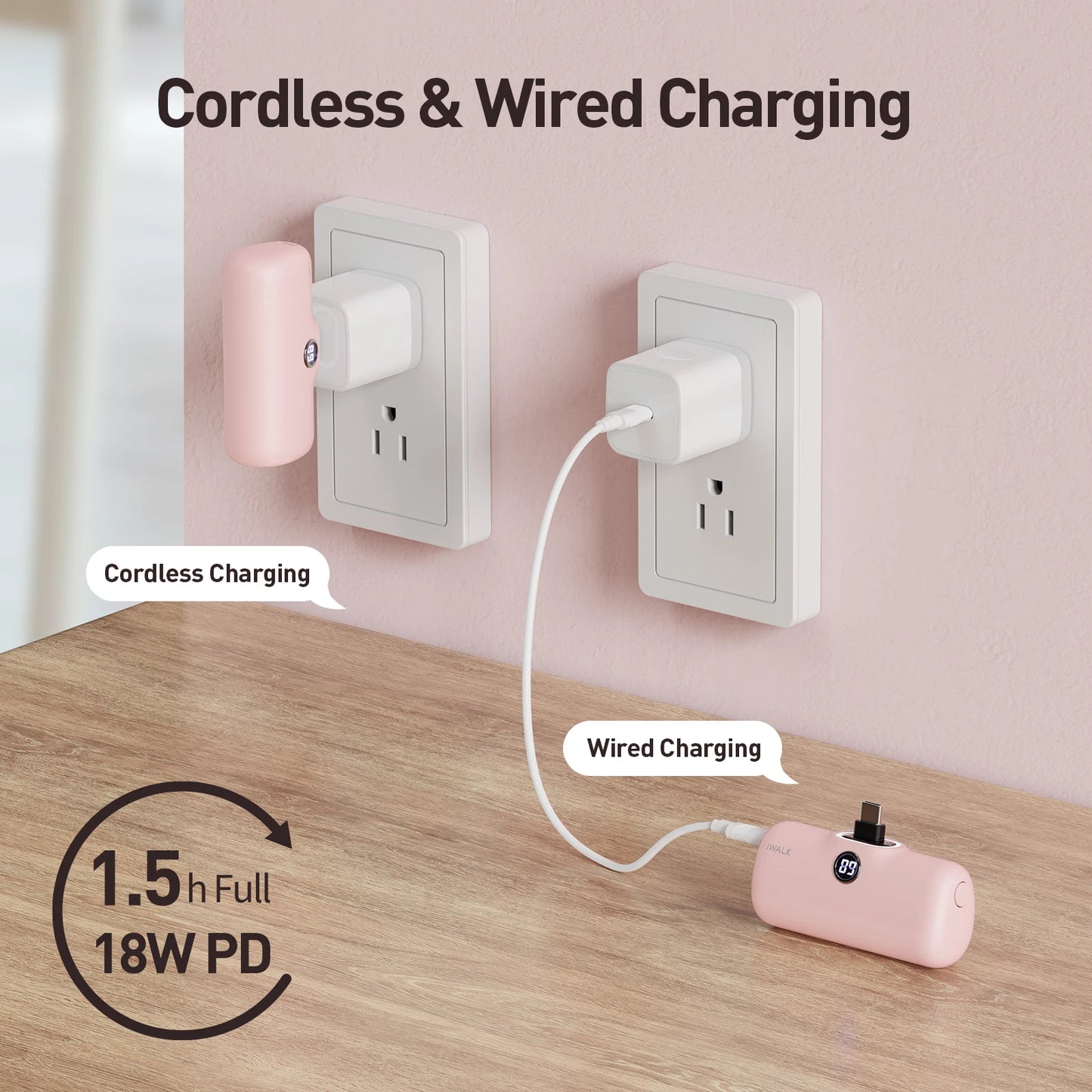 TYPE-C 4800mAh Capsule Powerbank for IPhone