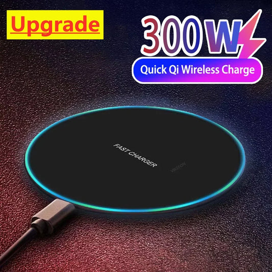 300W Wireless Charger For iPhone 16 15 14 13 Pro