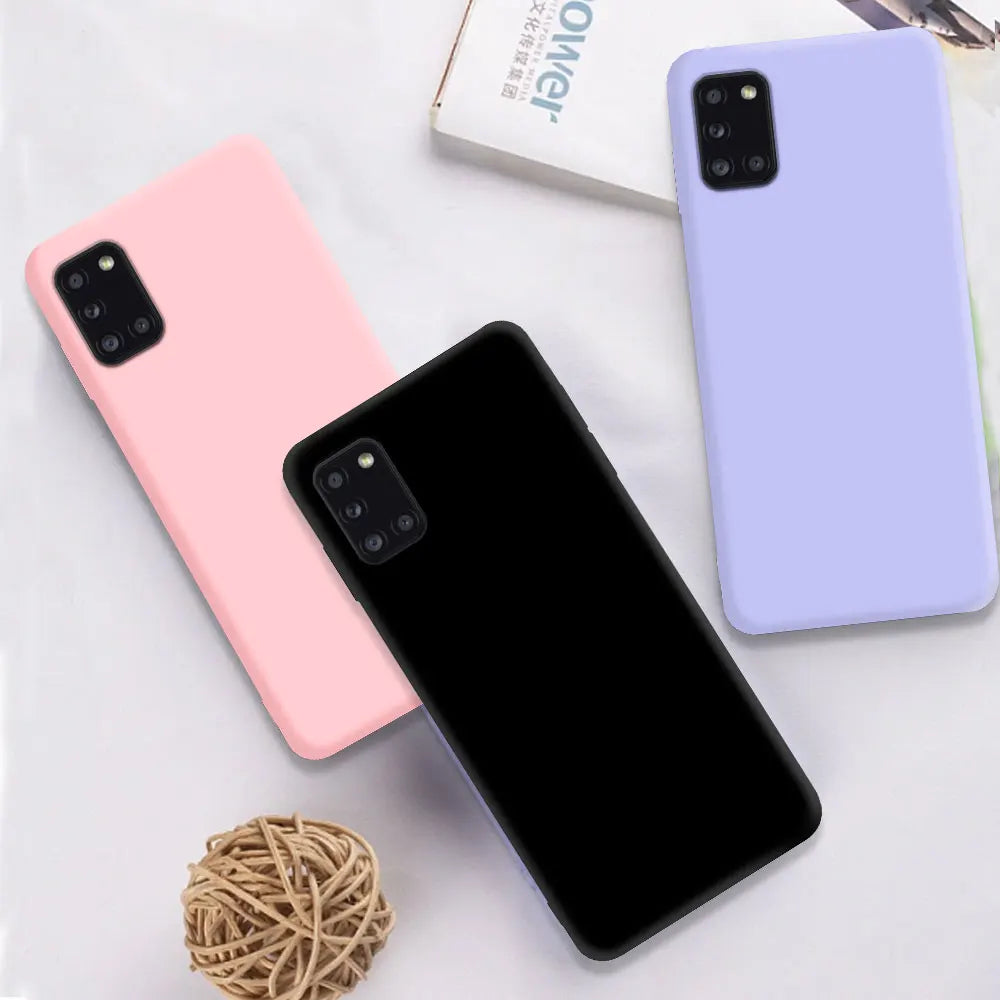 Liquid Silicone Soft Phone Case for Samsung